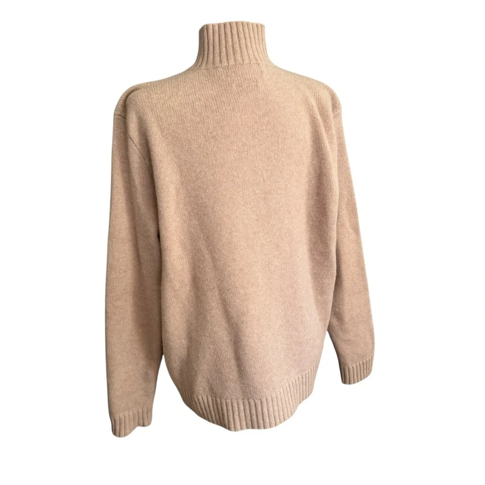 Polo Ralph Lauren Vintage 90’s 100% Lambswool 1/4 Zip Sweater